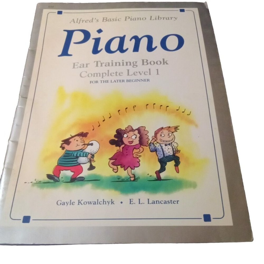 Basic Piano Prep Course: Activity & Ear Training Piano Lesson Training Book